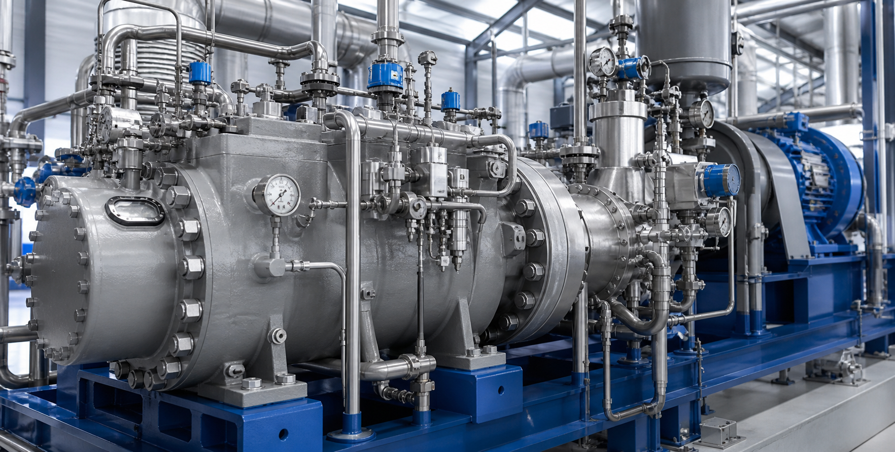 High-pressure compressors · industrial machinery