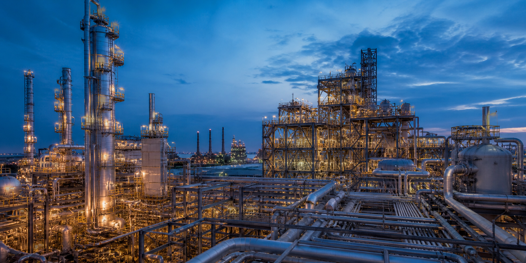 Exploration · refinery · petrochemical